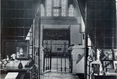 Side chapel in the Cathedral called the Lady Chapel.