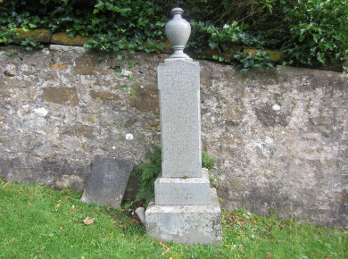 Skelmorlie Reservoir disaster memorial.