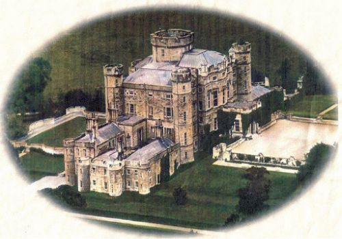 Eglinton Castle about 1915.