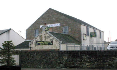 Greenfoot Church, Original Secession church exterior.